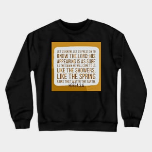 Hosea 3:6 Crewneck Sweatshirt